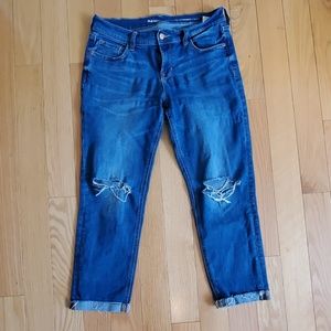 Boyfriend straigh/crop jeans
